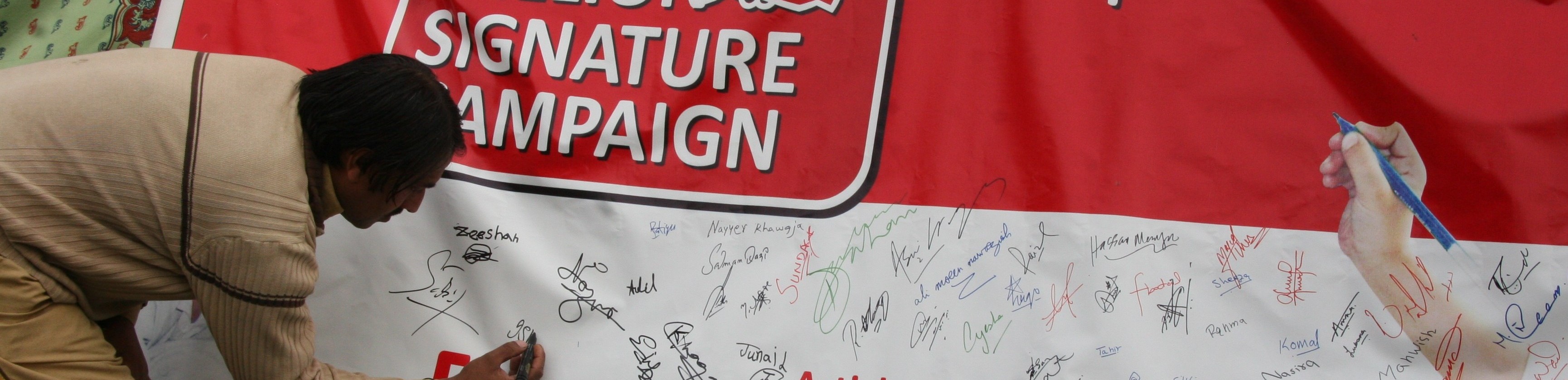 One Million Signature Campaign – Demand for Free and Compulsory Education