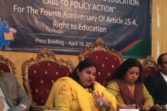 Fourth Anniversary of Article 25-A, Right to Education: April 19th 2014