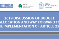 Session on Budget 2019-20: Education Sector