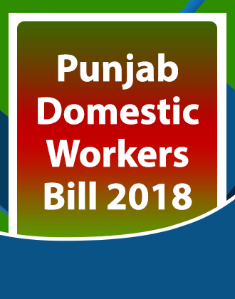 Punjab Domestic Workers Bill 2018